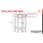 Table d'appoint traditionnelle
