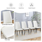Ensemble de 4 chaises de salle à manger