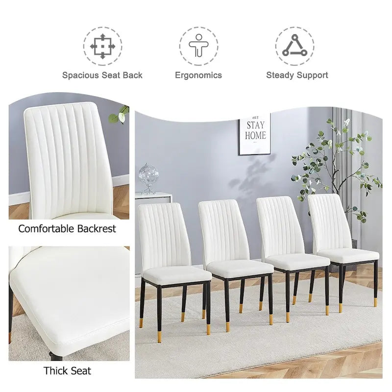 Ensemble de 4 chaises de salle à manger
