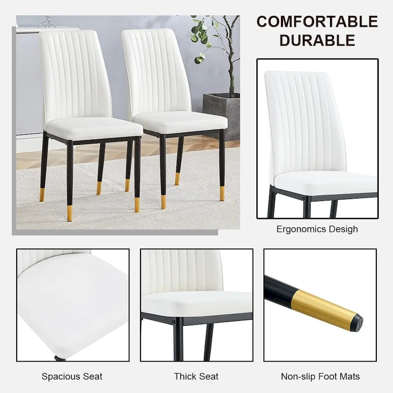 Ensemble de 4 chaises de salle à manger
