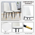Ensemble de 4 chaises de salle à manger