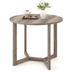 Costway 36 Inch Wood Dining Table for 2-4 People with Wing-shaped - See Details