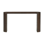 Table de porche multifonctionnelle au style moderne et simple, avec pieds semi-cylindriques
