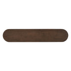 Table de porche multifonctionnelle au style moderne et simple, avec pieds semi-cylindriques