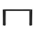 Table de porche multifonctionnelle au style moderne et simple, avec pieds semi-cylindriques