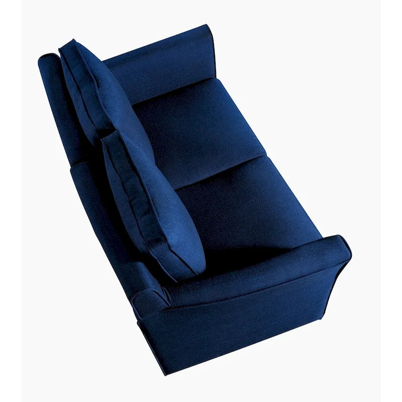 Causeuse contemporaine rembourrée à accoudoirs évasés Golt par Furniture of America