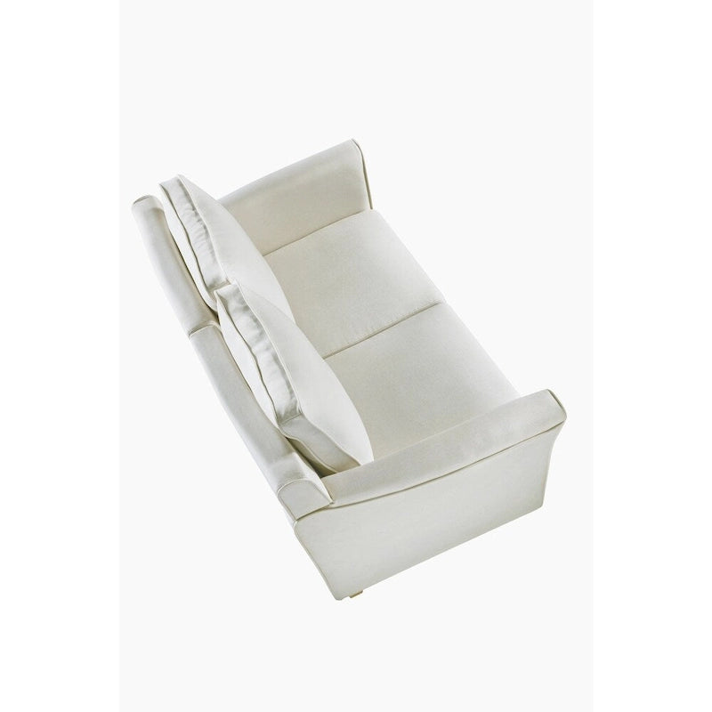 Causeuse contemporaine rembourrée à accoudoirs évasés Golt par Furniture of America