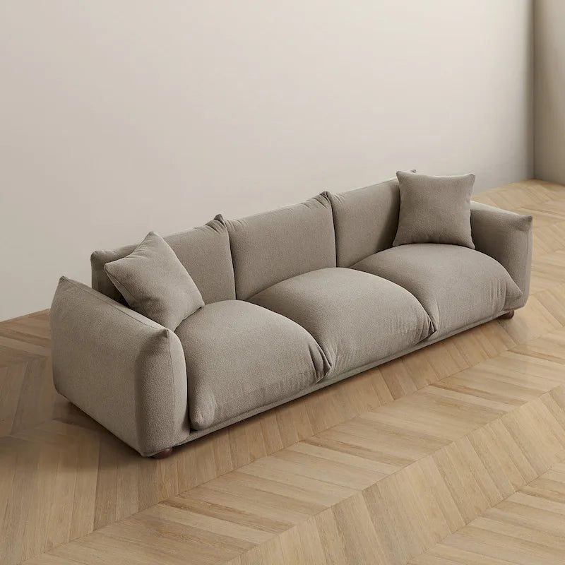 Canapé Arten Mid-Century Modern de Luxe en Boucle/Velours