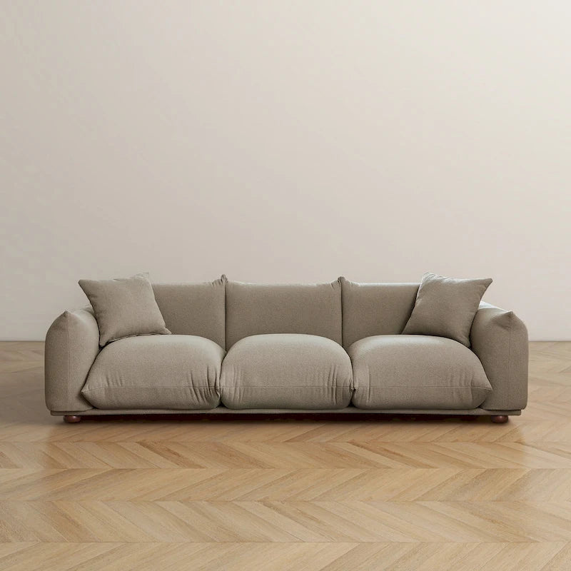 Canapé Arten Mid-Century Modern de Luxe en Boucle/Velours