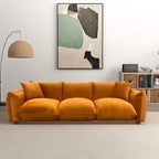Canapé Arten Mid-Century Modern de Luxe en Boucle/Velours