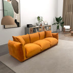 Canapé Arten Mid-Century Modern de Luxe en Boucle/Velours
