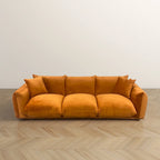 Canapé Arten Mid-Century Modern de Luxe en Boucle/Velours