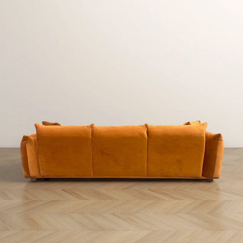 Canapé Arten Mid-Century Modern de Luxe en Boucle/Velours