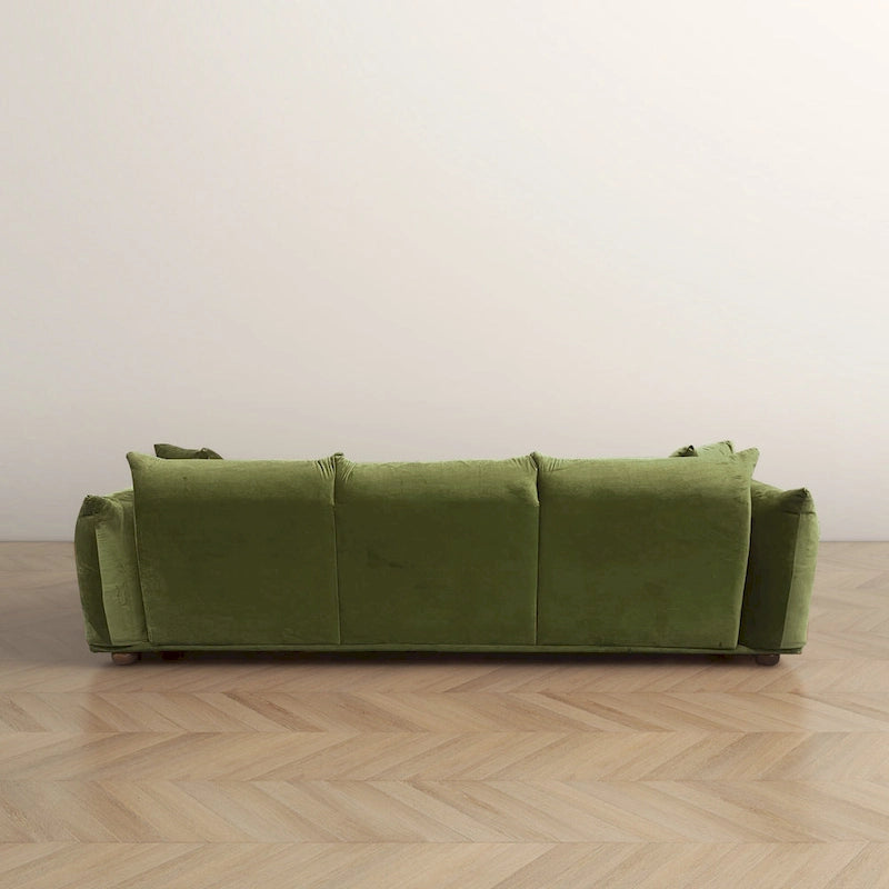 Canapé Arten Mid-Century Modern de Luxe en Boucle/Velours