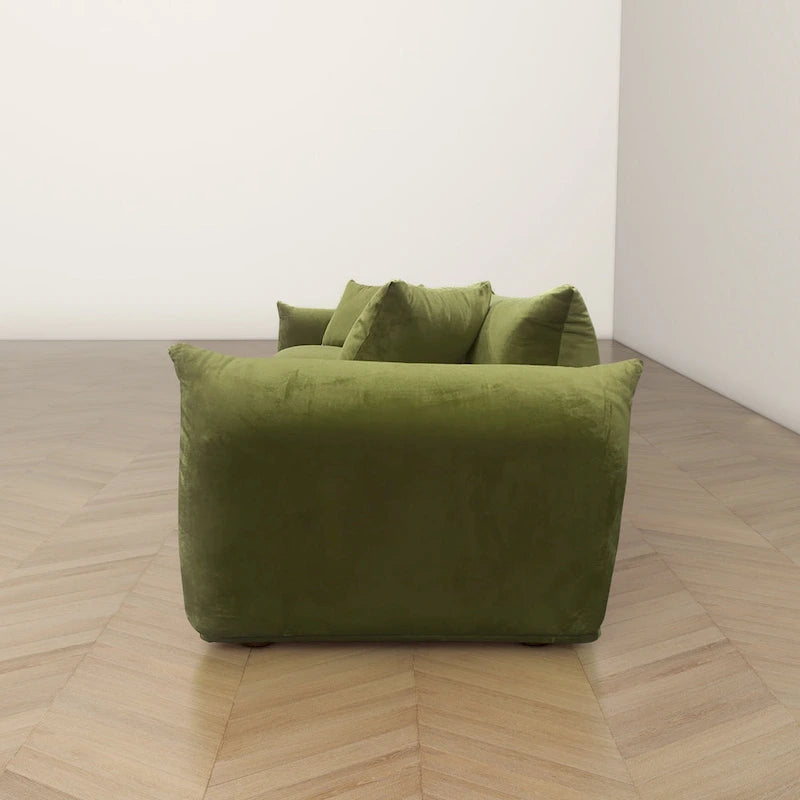 Canapé Arten Mid-Century Modern de Luxe en Boucle/Velours