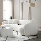 Table basse gigogne carrée moderne et glamour pour salon (lot de 2)
