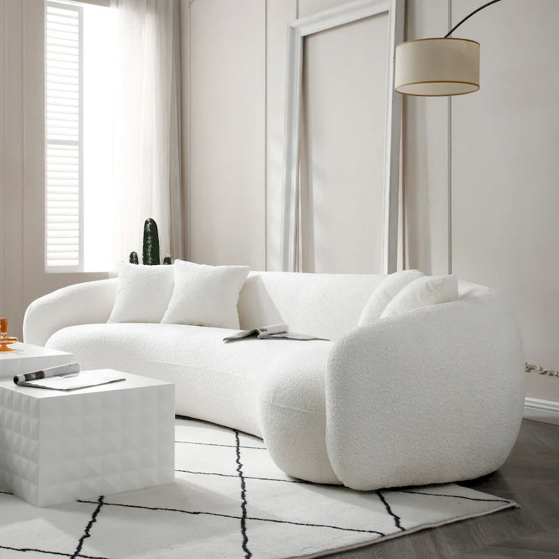 Table basse gigogne carrée moderne et glamour pour salon (lot de 2)