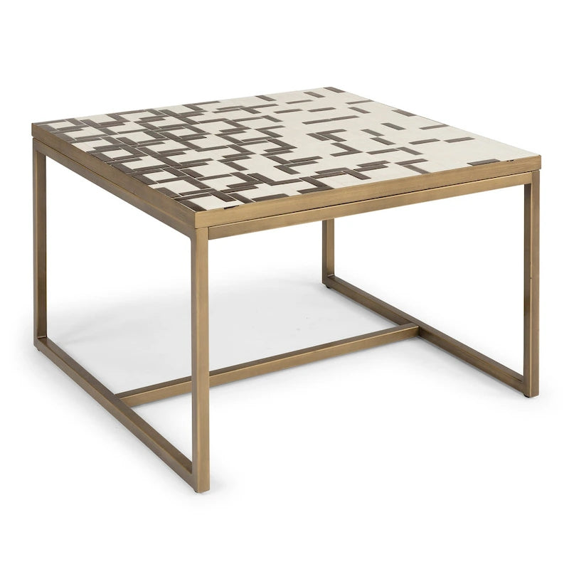 Table basse carrée Géométrique II