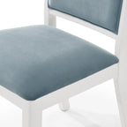 Chaises de salle à manger CraftPorch Luxurious Crystal Diamond Strip (Lot de 6)
