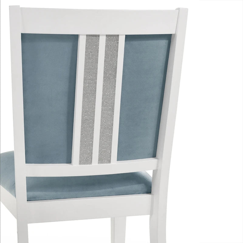 Chaises de salle à manger CraftPorch Luxurious Crystal Diamond Strip (Lot de 6)