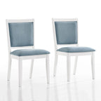 Chaises de salle à manger CraftPorch Luxurious Crystal Diamond Strip (Lot de 6)