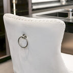 Tabourets de bar en velours