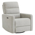 Fauteuil inclinable pivotant Jason Power avec ports de chargement USB pour appui-tête