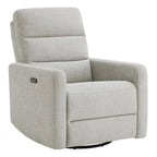 Fauteuil inclinable pivotant Jason Power avec ports de chargement USB pour appui-tête