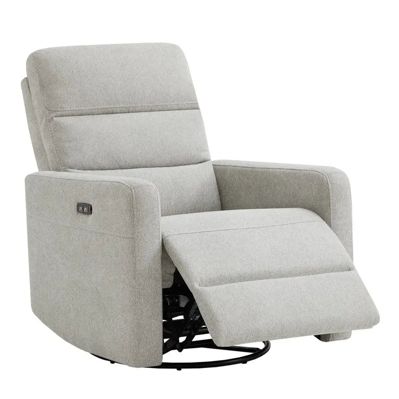 Fauteuil inclinable pivotant Jason Power avec ports de chargement USB pour appui-tête