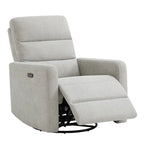 Fauteuil inclinable pivotant Jason Power avec ports de chargement USB pour appui-tête