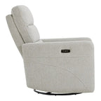 Fauteuil inclinable pivotant Jason Power avec ports de chargement USB pour appui-tête