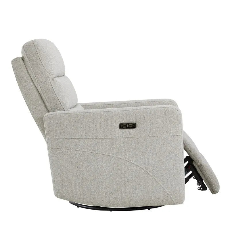 Fauteuil inclinable pivotant Jason Power avec ports de chargement USB pour appui-tête