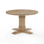 Table de salle à manger ronde Crosley Joanna - 47,25 larg. x 47,25 prof. x 30,25 haut.