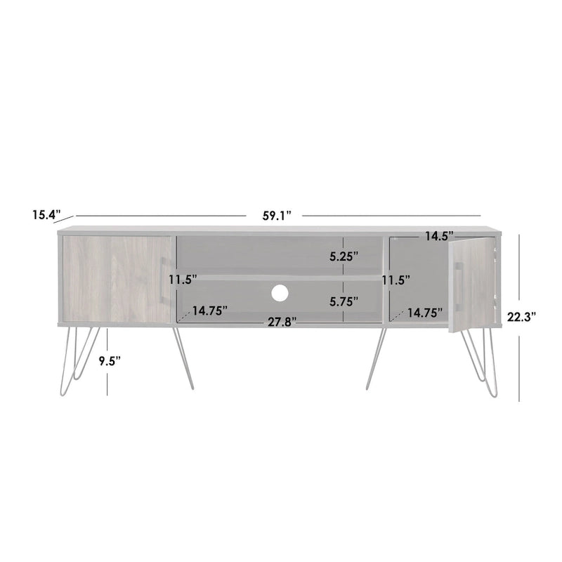 Meuble TV vintage Simple Living