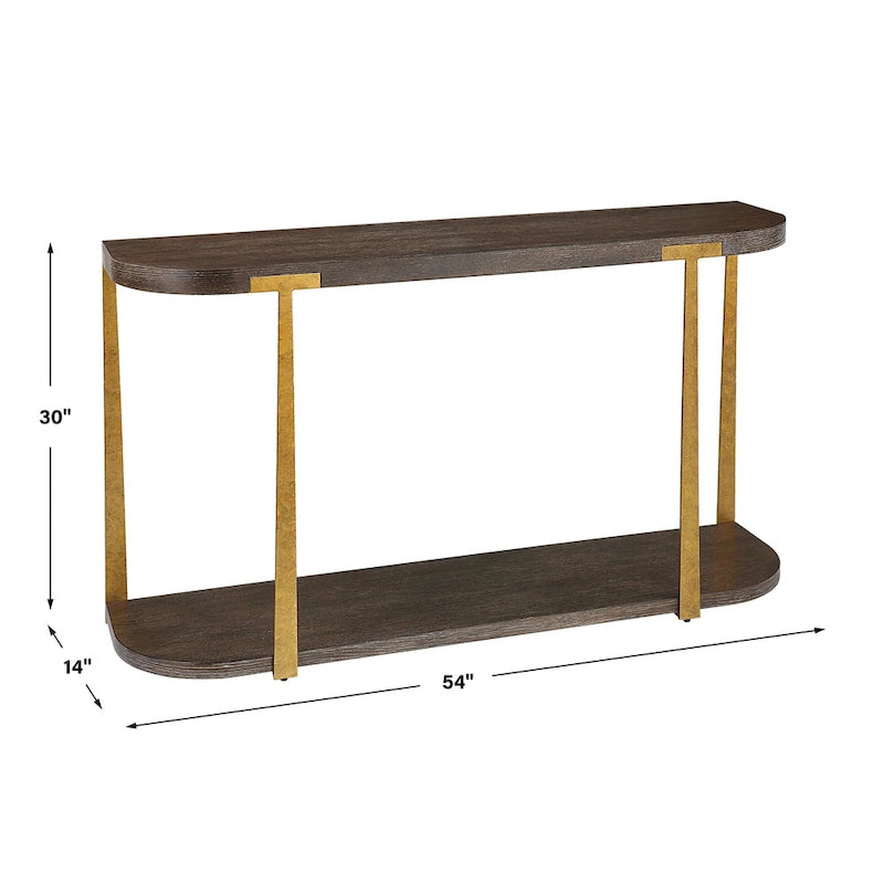 Table console en bois Palisade Uttermost - 54 L X 30 H X 14 P (po)
