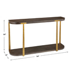 Table console en bois Palisade Uttermost - 54 L X 30 H X 14 P (po)