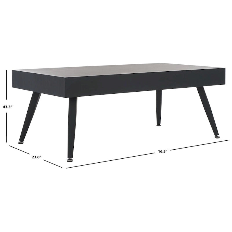 Table basse moderne Clevie - 43.3 x 23.6 x 16.5 - 43Lx24Px17H