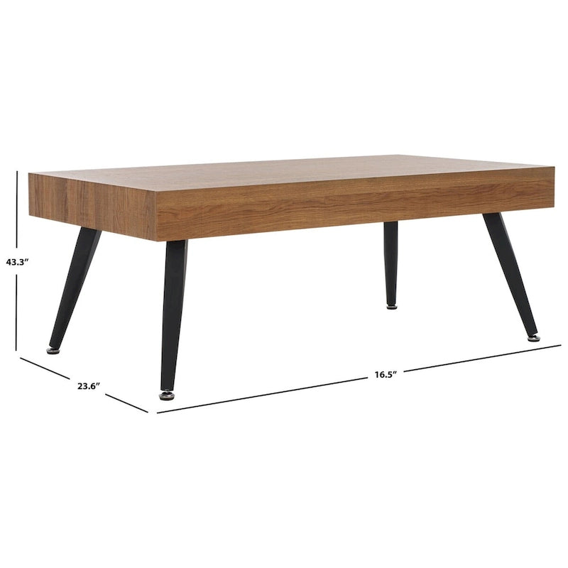 Table basse moderne Clevie - 43.3 x 23.6 x 16.5 - 43Lx24Px17H