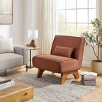 Fauteuil d'appoint confortable en polyester Art Leon