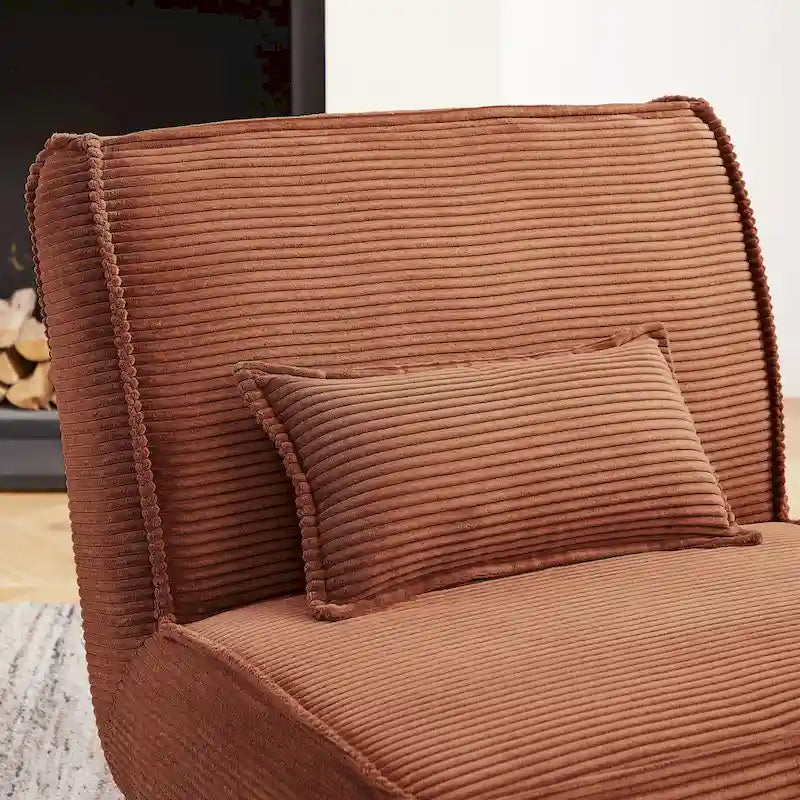 Fauteuil d'appoint confortable en polyester Art Leon