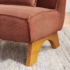 Fauteuil d'appoint confortable en polyester Art Leon