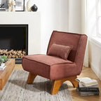Fauteuil d'appoint confortable en polyester Art Leon