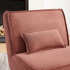 Fauteuil d'appoint confortable en polyester Art Leon