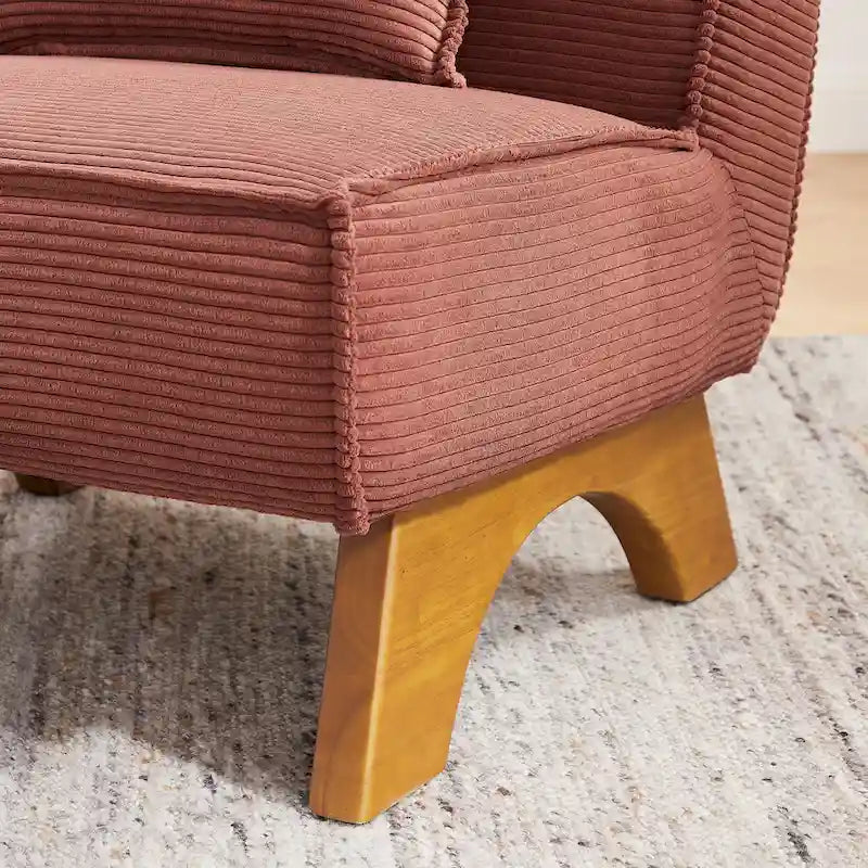 Fauteuil d'appoint confortable en polyester Art Leon