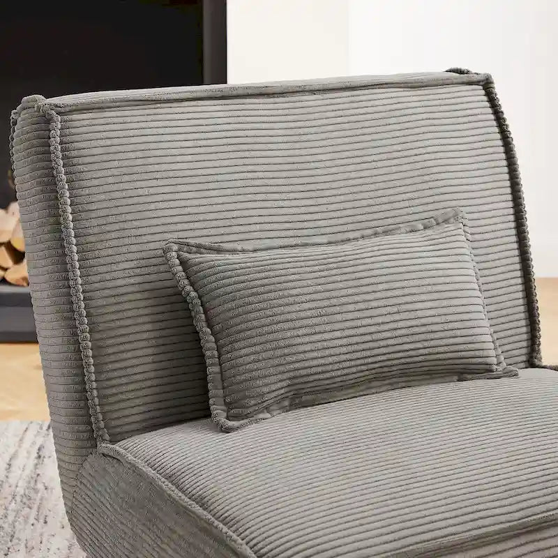 Fauteuil d'appoint confortable en polyester Art Leon