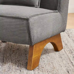Fauteuil d'appoint confortable en polyester Art Leon