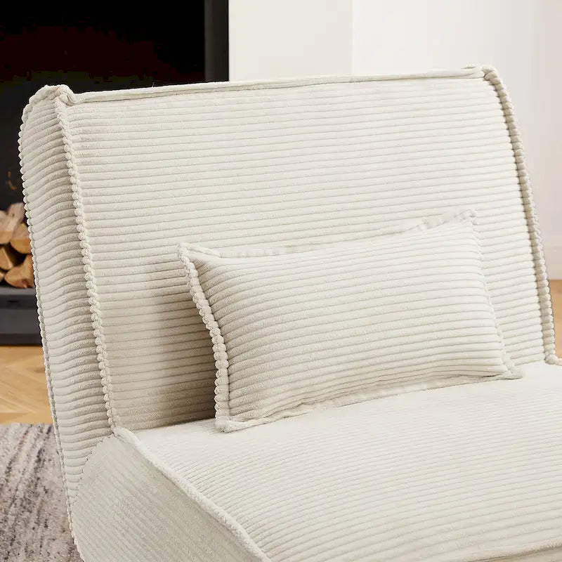 Fauteuil d'appoint confortable en polyester Art Leon