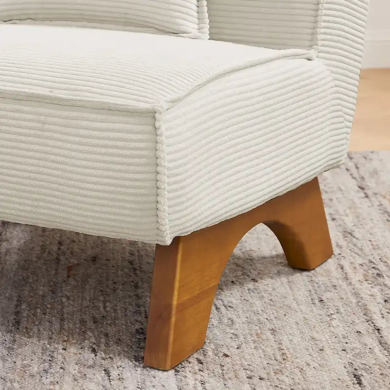 Fauteuil d'appoint confortable en polyester Art Leon