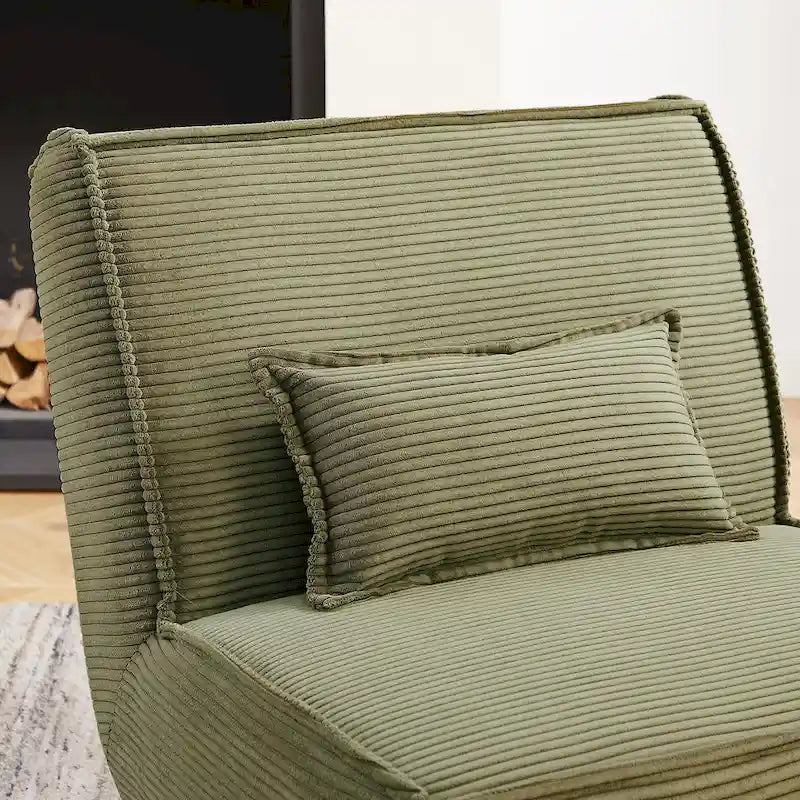 Fauteuil d'appoint confortable en polyester Art Leon