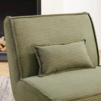 Fauteuil d'appoint confortable en polyester Art Leon